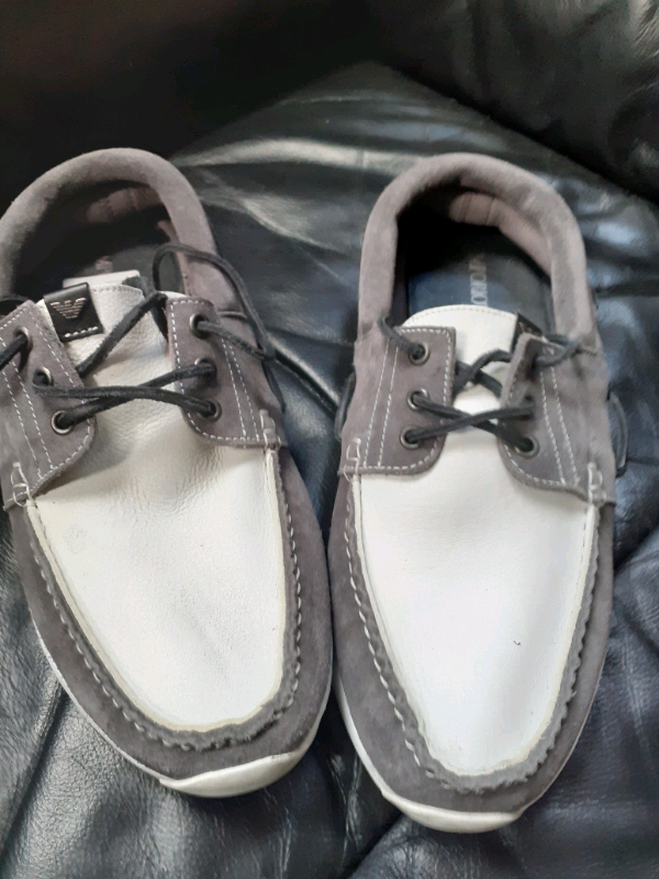 armani mens loafers